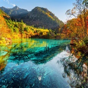 Five Flower Lake, Sichuan, China