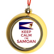 American Samoa Ornament