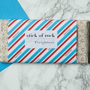 Creighton's Stick of Rock Chocolate
