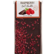 World Market Raspberry 70% Dark Chocolate Bar