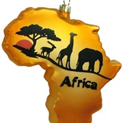 African Safari Ornament