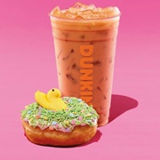 Dunkin Peeps Donut