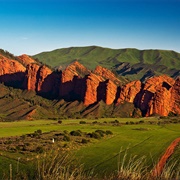 Jety-Oguz Gorge, Kyrgyzstan