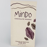 Mindo Pure 87% Chocolate Bar