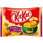 Kit Kat Mini Pumpkin Pudding