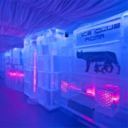 Got Drunk in Rome Ice Bar