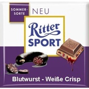 Ritter Sport Blutwurst -Weibe Crisp