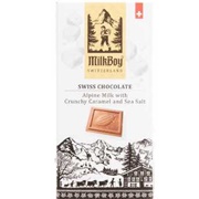 Milkboy Sea Salt Caramel Milk Chocolate Bar