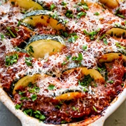 Baked Sausage Zucchini Casserole