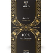 Auro 100% Dark Chocolate Saloy