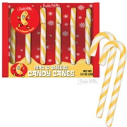 Archie McPhee Mac & Cheese Candy Canes