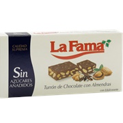 La Fama Turron De Chocolate Con Almendras