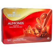 Vochelle Almonds in Dairy Milk Chocolate