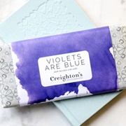 Creighton's Violets Are Blue Chocolate Bar