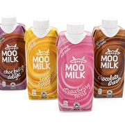 Moo Milk Flavored Milkshakes
