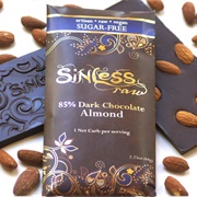 Sinless 85% Dark Chocolate Almond