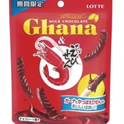 Lotte Ghana Chocolate & Prawn