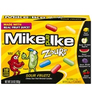 Mike and Ike Zours Sour Fruitz