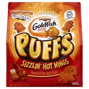 Goldfish Puffs Sizzlin&#39; Hot Wings
