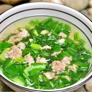 Canh Cải Chua Thịt Bằm