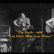 You Don't Miss Your Water - The Byrds