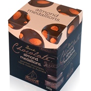 Fremantle Dark Chocolate Almond Medallions