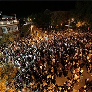 Halloween on Franklin St