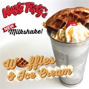 Waffles and Ice Cream