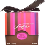 Seattle Chocolates Assorted Dark Truffles