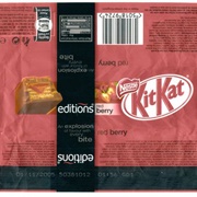 Kit Kat Editions Red Berry