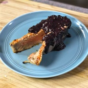 Fish With Saskatoon Sauce