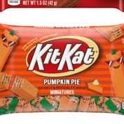 Kit Kat Pumpkin Pie Miniatures