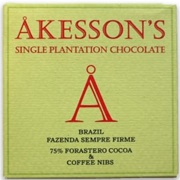 Akesson&#39;s Brazil 75% Forastero Cocoa &amp; Coffee Nibs