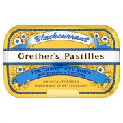 Grether's Pastilles Blackcurrant (Switzerland)