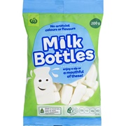 Woolworths Milk Bottles