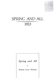 Spring and All (1923) (William Carlos Williams)
