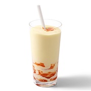 Vanilla Lipton Ice Tea Peach Sauce Milkshake