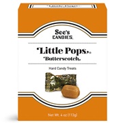 Butterscotch Little Pops