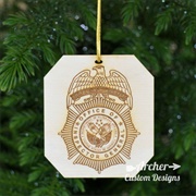 Badge Ornament