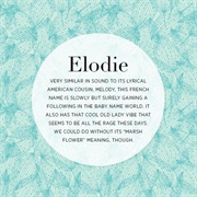 Elodie