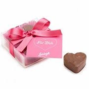 Sprungli Hazelnut Praline Hearts