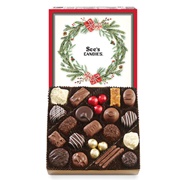 See's Wreath Box