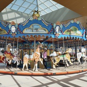 Ride Carol Ann's Carousel at Smale Riverfront Park
