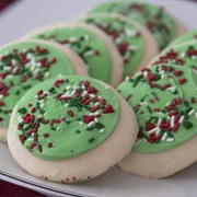 Frosted Lofthouse Sugar Cookies