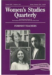 WSQ: Feminist Teachers (Toni A. H. McNaron, Nancy Porter, Et Al. (Eds.))