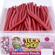 Tuck Shop Strawberry Pencils
