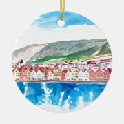 Bergen Ornament