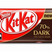 Kit Kat 70% Dark