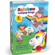 Rainbow Lollipop Rings