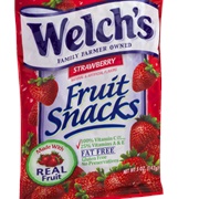 Welch's Fruit Snacks Strawberry